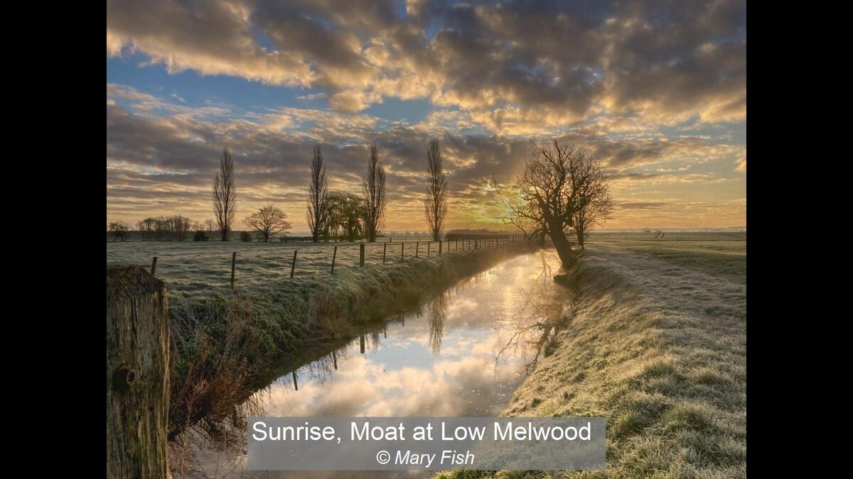 Sunrise, Moat at Low Melwood